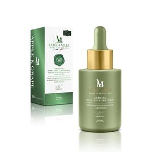 Latoua Mille- Age-Defying Apple & Grape Extract Serum — Green